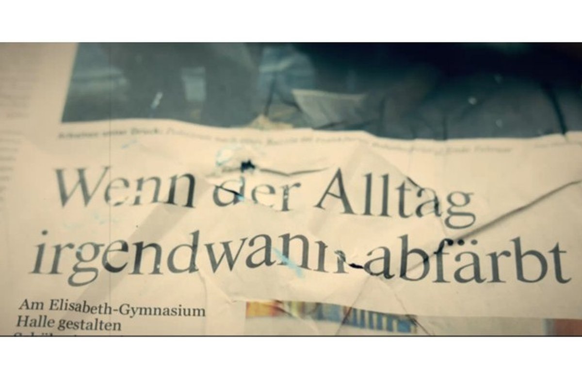 Titelbild für Beitrag: Unser Kunstprojekt „Farbe-Licht-Raum“ im Video