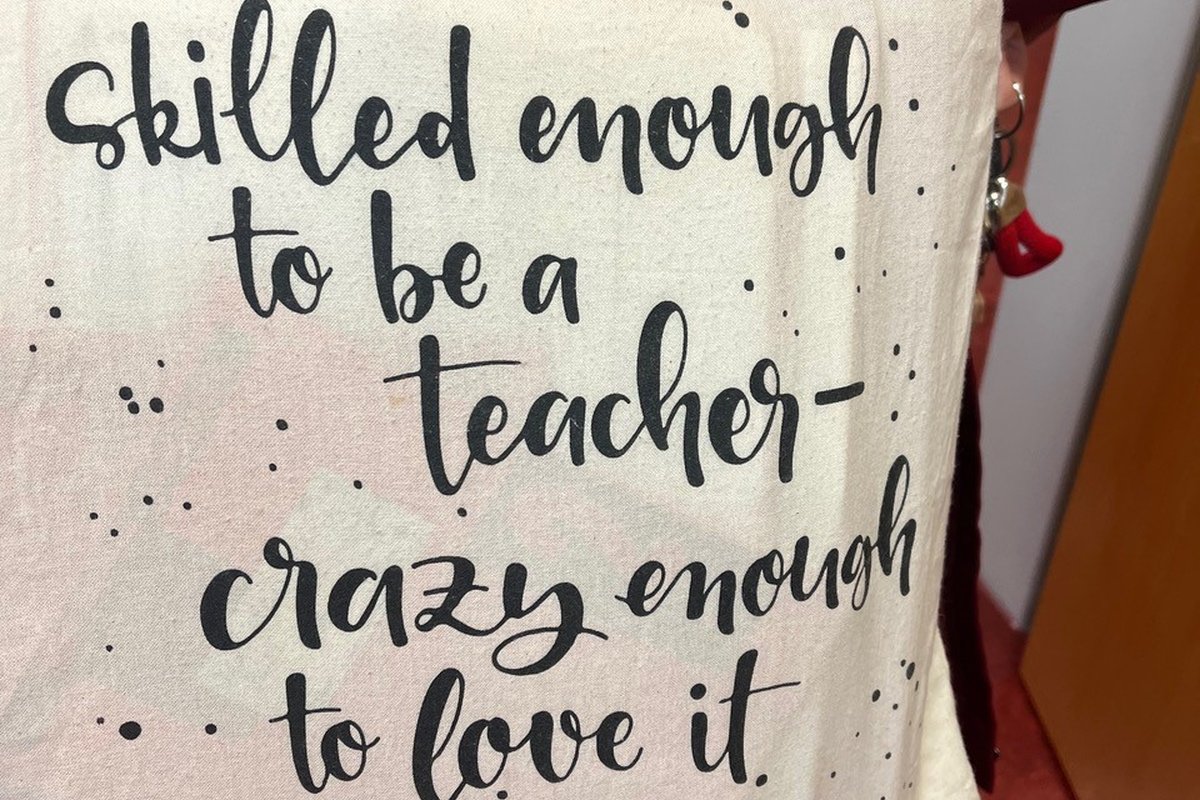 Titelbild für Beitrag: „Skilled enough to be a teacher – crazy enough to love it” Sachkundig genug, um ein Lehrer zu sein – verrückt genug, es zu lieben.“